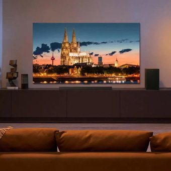 Телевизор QLED TCL 65" 65C855 черный 4K Ultra HD 120Hz DVB-T DVB-T2 DVB-C DVB-S DVB-S2 USB WiFi Smart TV от магазина РЭССИ