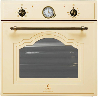Духовой шкаф Электрический Lex EDM 077C IV слоновая кость от магазина РЭССИ
