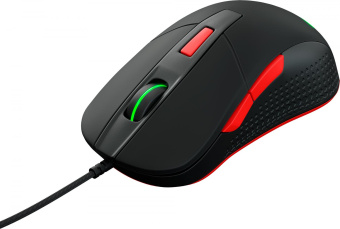 Мышь GMNG 720GM черный/красный оптическая (3200dpi) USB для ноутбука (6but) от магазина РЭССИ