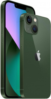 Смартфон Apple A2633 iPhone 13 128Gb 4Gb альпийский зеленый моноблок 3G 4G 1Sim 6.1" 1170x2532 iOS 16 12Mpix 802.11 a/b/g/n/ac/ax NFC GPS GSM900/1800 GSM1900 TouchSc Protect от магазина РЭССИ