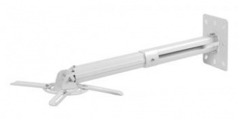 Кронштейн для проектора Buro PR05-W белый макс.13.6кг потолочный поворот и наклон от магазина РЭССИ