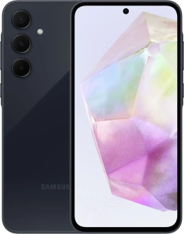 Смартфон Samsung SM-A356E Galaxy A35 5G 256Gb 8Gb темно-синий моноблок 3G 4G 2Sim 6.6" 1080x2340 Android 14 50Mpix 802.11 a/b/g/n/ac/ax NFC GPS GSM900/1800 GSM1900 TouchSc Protect microSD max1024Gb от магазина РЭССИ