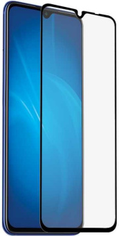 Защитное стекло для экрана DF xiColor-80 черный для Xiaomi Redmi 9/9T/Poco M3 прозрачная 1шт. (DF XICOLOR-80 (BLACK)) от магазина РЭССИ