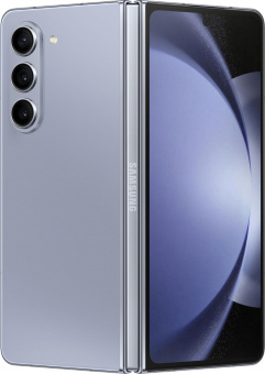 Смартфон Samsung SM-F946B Galaxy Z Fold 5 5G 256Gb 12Gb голубой раскладной 3G 4G 1Sim 7.6" 1812x2176 Android 13 50Mpix 802.11 a/b/g/n/ac/ax NFC GPS GSM900/1800 GSM1900 TouchSc Protect от магазина РЭССИ
