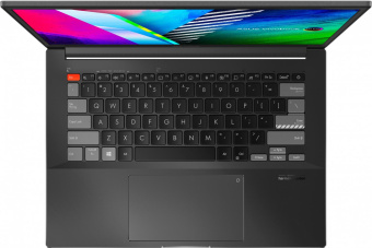 Ноутбук Asus Vivobook Pro 14X OLED N7400PC-KM050W Core i5 11300H 16Gb SSD512Gb NVIDIA GeForce RTX 3050 4Gb 14" OLED 2.8K (2880x1800) Windows 11 Home grey WiFi BT Cam (90NB0U43-M03050) от магазина РЭССИ