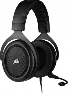 Наушники с микрофоном Corsair HS50 Pro Stereo черный матовый 1.8м мониторные оголовье (CA-9011216-EU) от магазина РЭССИ
