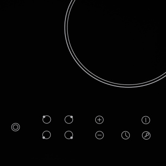 Варочная поверхность Hyundai HHE 6670 BG черный от магазина РЭССИ