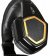 Наушники с микрофоном Оклик HS-L310G Guardian черный/золотистый 1.5м мониторные оголовье (359483) от магазина РЭССИ