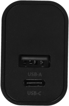 Сетевое зар./устр. Buro BUWD1 18W 3A (PD+QC) USB-C/USB-A универсальное черный (BUWD18P110BK) от магазина РЭССИ