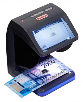 Детектор банкнот Docash Mini Combo просмотровый мультивалюта от магазина РЭССИ
