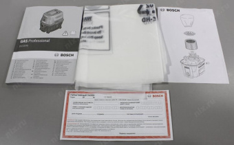 Строительный пылесос Bosch GAS 15 PS 1100Вт (уборка: сухая/влажная) синий от магазина РЭССИ