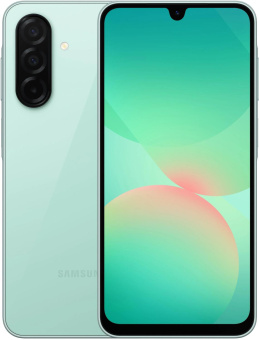 Смартфон Samsung SM-A266B Galaxy A26 5G 128Gb 6Gb мятный моноблок 3G 4G 2Sim 6.7" 1080x2340 Android 15 50Mpix 802.11 a/b/g/n/ac NFC GPS GSM900/1800 GSM1900 Protect microSD max2048Gb от магазина РЭССИ