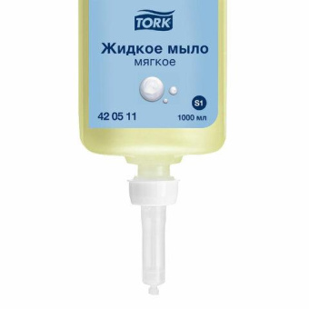 Жидкое мыло-крем для рук TORK Advanced 1 л. S1 арт.420511 25526 от магазина РЭССИ
