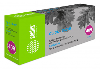 Картридж лазерный Cactus CS-CLT-C409S CLT-C409S голубой (1000стр.) для Samsung CLP-310/315/CLX-3170/3175/3175FN от магазина РЭССИ