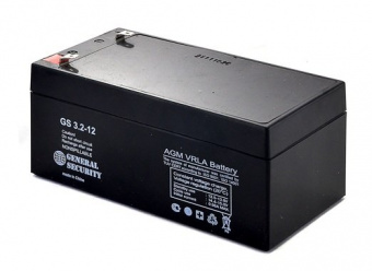 Аккумулятор свинцовый GS3.2-12_GENERAL SECURITY от магазина РЭССИ
