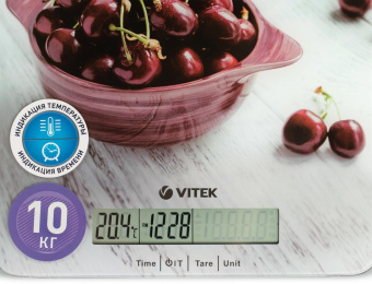 Весы кухонные электронные Vitek VT-8002 макс.вес:10кг рисунок от магазина РЭССИ