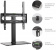 Картинка Стойка для телевизора Kromax X-STAND-2 черный 23"-55" макс.30кг крепление к столешнице от магазина РЭССИ Стойка для телевизора Kromax X-STAND-2 черный 23"-55" макс.30кг крепление к столешнице от магазина РЭССИ
