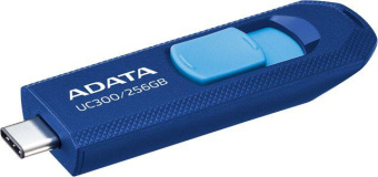 Флеш Диск A-Data 256GB Type-C UC300 ACHO-UC300-256G-RNB/BU USB3.2 синий/голубой от магазина РЭССИ