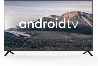Телевизор LED Hyundai 40" H-LED40BS5002 Android TV Frameless черный FULL HD 60Hz DVB-T2 DVB-C DVB-S DVB-S2 USB WiFi Smart TV от магазина РЭССИ