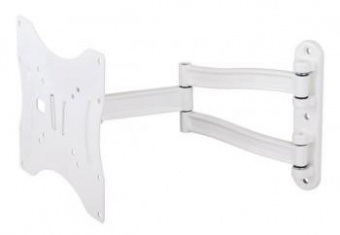 Кронштейн для телевизора Kromax TECHNO-3 белый 15"-40" макс.20кг настенный поворот и наклон от магазина РЭССИ