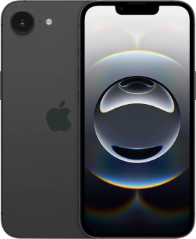 Смартфон Apple A3409 iPhone 16e 128Gb черный моноблок 3G 4G 1Sim 6.1" 1170x2532 iOS 18 48Mpix 802.11 a/b/g/n/ac/ax NFC GPS Protect от магазина РЭССИ
