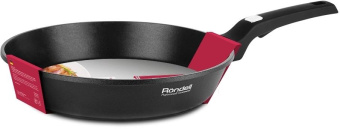 Сковорода Rondell Point RDA-1346 круглая 24см покрытие: TriTitan ручка несъемная (без крышки) графитовый от магазина РЭССИ