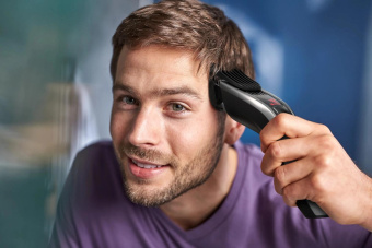 Машинка для стрижки Philips HC9420/15 серебристый/черный (насадок в компл:3шт) от магазина РЭССИ