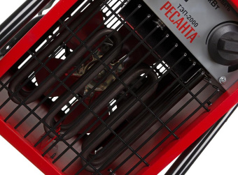 Тепловая пушка электрическая Ресанта ТЭП-2000 2000Вт красный от магазина РЭССИ