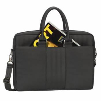 Сумка для ноутбука 15.6" Riva 8135 черный полиуретан/полиэстер (8135 BLACK) от магазина РЭССИ