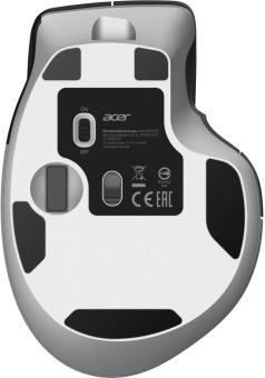 Мышь Acer OMR405 черный оптическая 4800dpi беспров. BT/Radio USB 8but (ZL.MCEEE.02V) от магазина РЭССИ