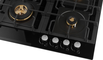 Газовая варочная поверхность Weissgauff HGG 6445 BL Volcano Burner черный от магазина РЭССИ