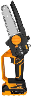 Цепная пила Deko DKCHS 20-6 PRO аккум. 20Вт дл.шины:6" (15cm) 2аккум. 2.2Ач ЗУ (083-2012) от магазина РЭССИ