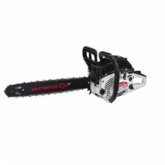 Бензопила Интерскол ПЦБ-18/45Л 1800Вт 2.5л.с. дл.шины:18" (45cm) (444.01.0.00) от магазина РЭССИ