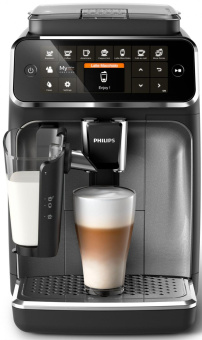Кофемашина Philips EP4346/70 1500Вт черный/серебристый от магазина РЭССИ