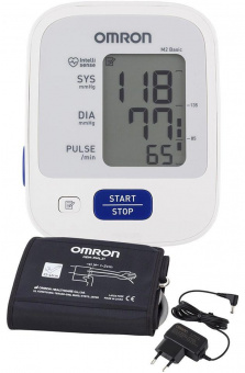 Тонометр автоматический Omron M2 Basic от магазина РЭССИ