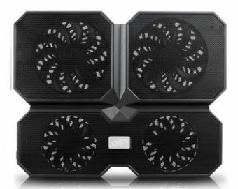 Подставка для ноутбука Deepcool MULTI CORE X6 (DP-N422-MCX6) 15.6" 380x295x24мм 24дБ 2xUSB 4x 900г черный от магазина РЭССИ
