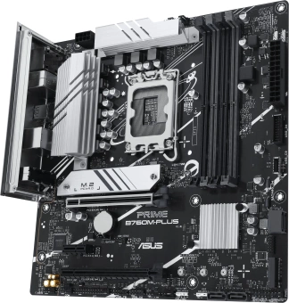 Материнская плата Asus PRIME B760M-PLUS Soc-1700 Intel B760 4xDDR5 mATX AC`97 8ch(7.1) 2.5Gg RAID+HDMI+DP от магазина РЭССИ