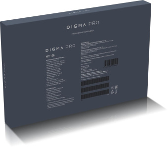 Планшет Digma Pro HIT 106 T606 (1.6) 8C RAM6Gb ROM128Gb 10.1" IPS 1920x1200 LTE 2Sim Android 13 серый 13Mpix 5Mpix BT GPS WiFi Touch microSD 1Tb 6000mAh от магазина РЭССИ