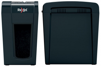 Шредер Rexel Secure X10-SL черный (секр.P-4) перекрестный 10лист. 18лтр. скрепки скобы от магазина РЭССИ