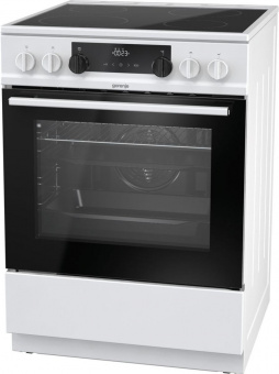 Плита Электрическая Gorenje EC6341WD белый/черный стеклокерамика (без крышки) от магазина РЭССИ