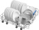Посудомоечная машина Weissgauff DW 6138 Touch Inverter Autoopen серебристый (полноразмерная) инвертер от магазина РЭССИ
