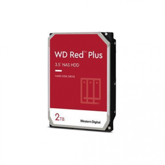 Жесткий диск WD SATA-III 2Tb WD20EFZX NAS Red Plus (5400rpm) 128Mb 3.5"