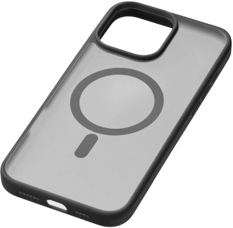 Чехол (клип-кейс) uBear для Apple iPhone 16 Pro Max Cloud with MagSafe черный (CS434BL69PMT-I24M) от магазина РЭССИ
