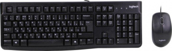 Клавиатура + мышь Logitech MK120 клав:черный мышь:черный/серый USB (920-002561) от магазина РЭССИ