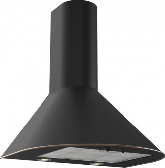 Вытяжка каминная Elikor Эпсилон 60П-430-П3Л черный/бронза управление: ползунковое (1 мотор) от магазина РЭССИ