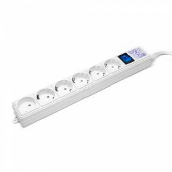 Сетевой фильтр Powercube SPG(5+1)-16B-3М-WHITE 3м (6 розеток) белый (коробка) от магазина РЭССИ
