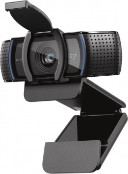 Камера Web Logitech HD Pro Webcam C920S черный 3Mpix (1920x1080) USB2.0 с микрофоном для ноутбука (960-001257) от магазина РЭССИ
