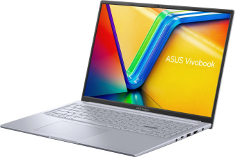Ноутбук Asus VivoBook 16X K3605VC-RP370 Core i5 13420H 16Gb SSD512Gb NVIDIA GeForce RTX 3050 4Gb 16" IPS WUXGA (1920x1200) без ОС silver WiFi BT Cam (90NB11D2-M00FL0) от магазина РЭССИ