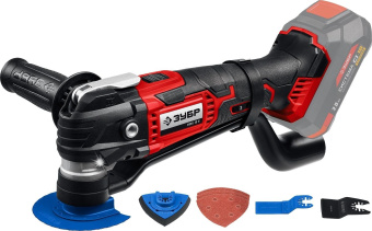 Многофункциональный инструмент Зубр МФИ-18 Н черный/красный от магазина РЭССИ