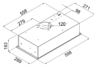 Вытяжка встраиваемая Maunfeld Crosby Hardy 60 черный управление: поворотные переключатели (1 мотор) от магазина РЭССИ